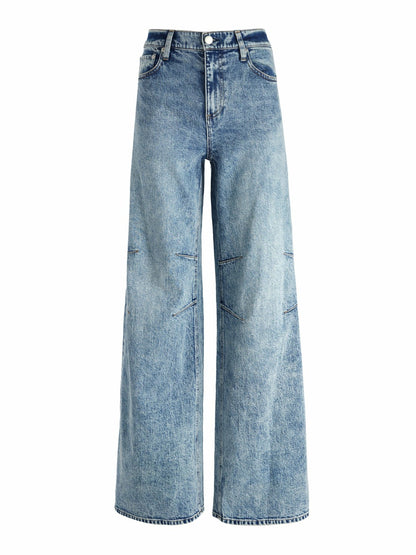 Tucker Jean In Harlow Vintage Blue - Alice + Olivia Women