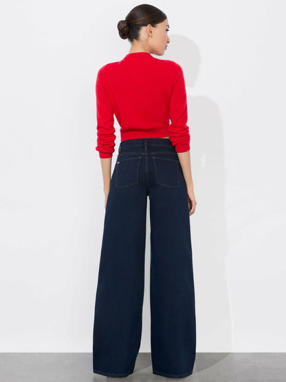 Trish Jean In Dark Rinse - Alice + Olivia Women