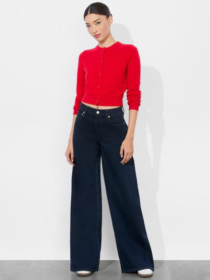 Trish Jean In Dark Rinse - Alice + Olivia Women