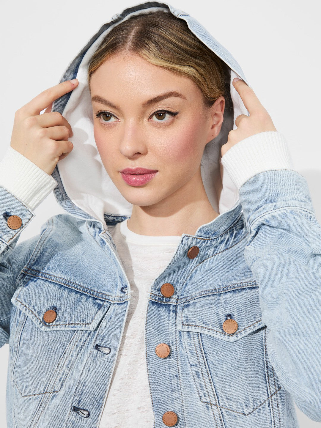 Emma Hoodie Jacket In Rockstar Blue - Alice + Olivia Women