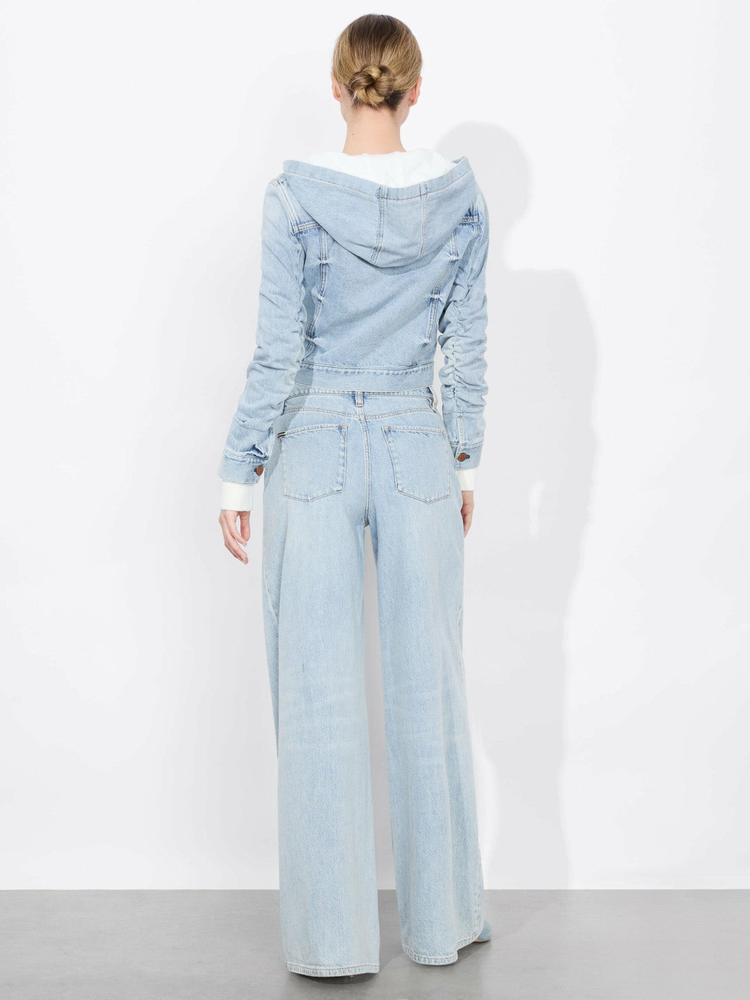 Emma Hoodie Jacket In Rockstar Blue - Alice + Olivia Women