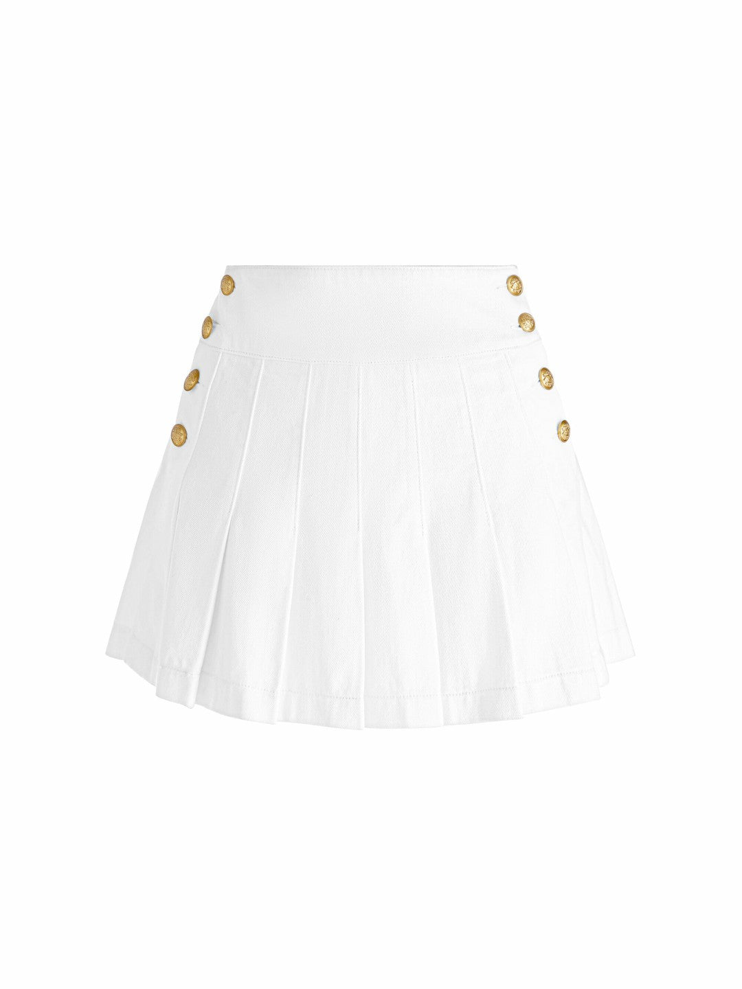Lanna Mini Skirt In Off White - Alice + Olivia Women