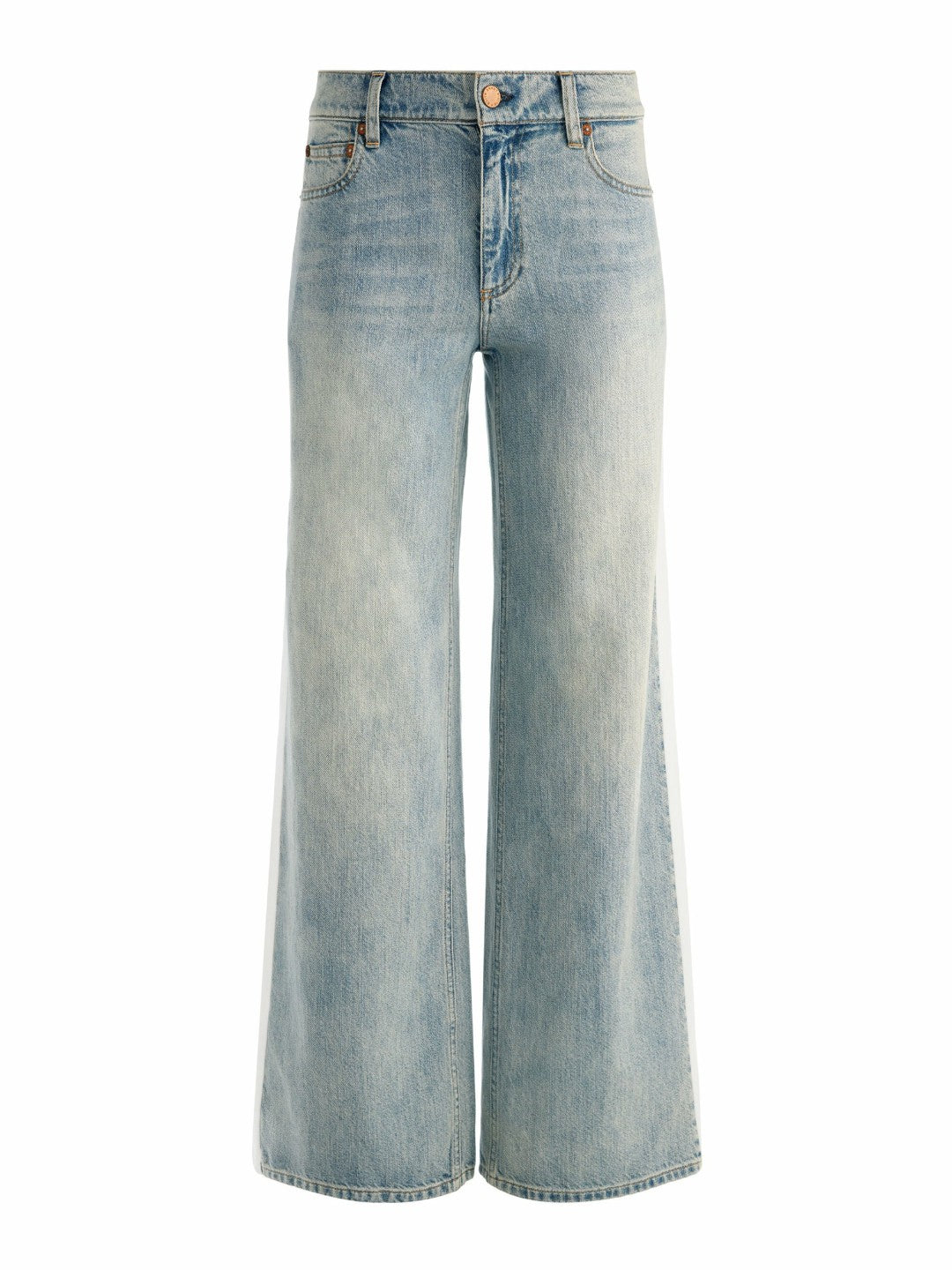 The Road Trip Jean In Sierra Vintage Blue - Alice + Olivia Women