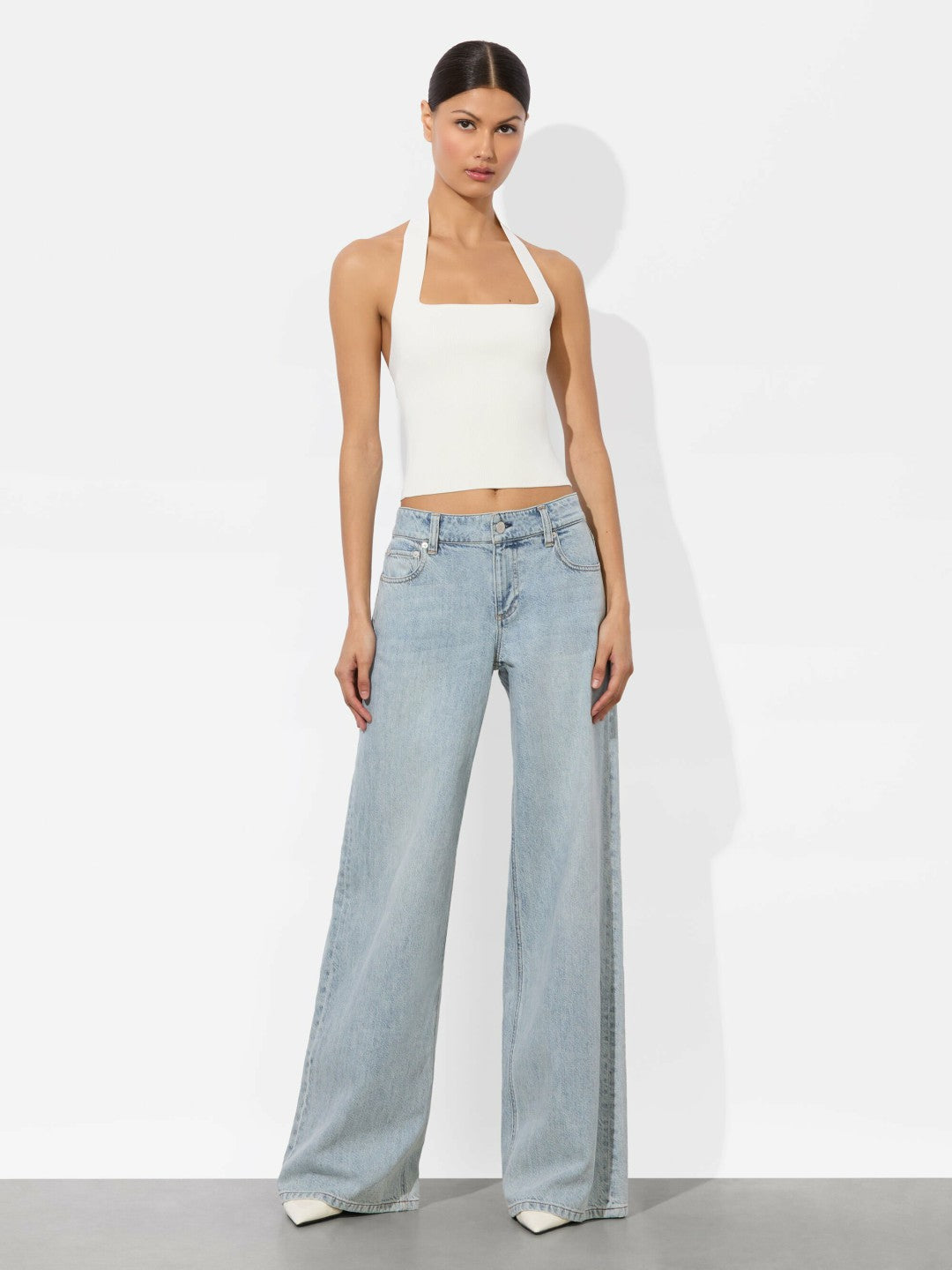 Amazing Jean In Rockstar Blue - Alice + Olivia Women
