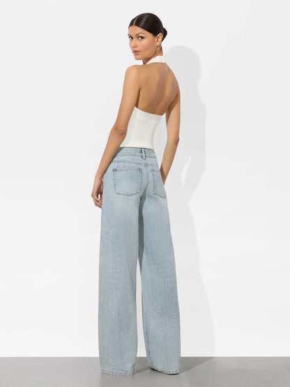 Amazing Jean In Rockstar Blue - Alice + Olivia Women