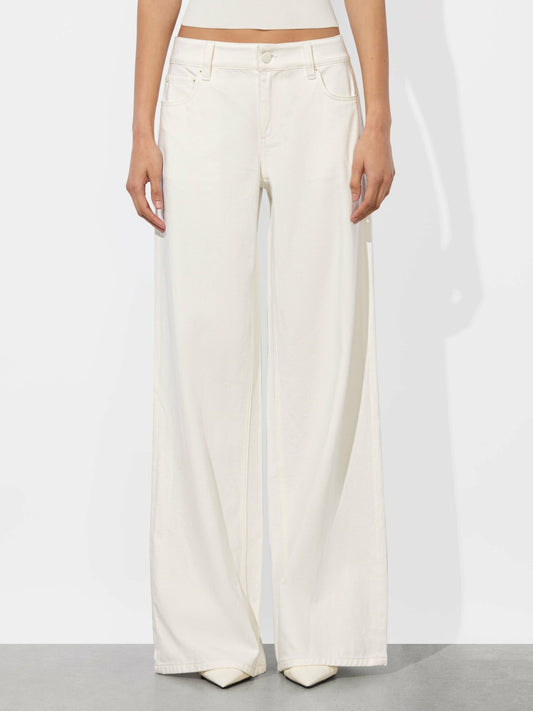 Amazing Jean In Off White - Alice + Olivia Women