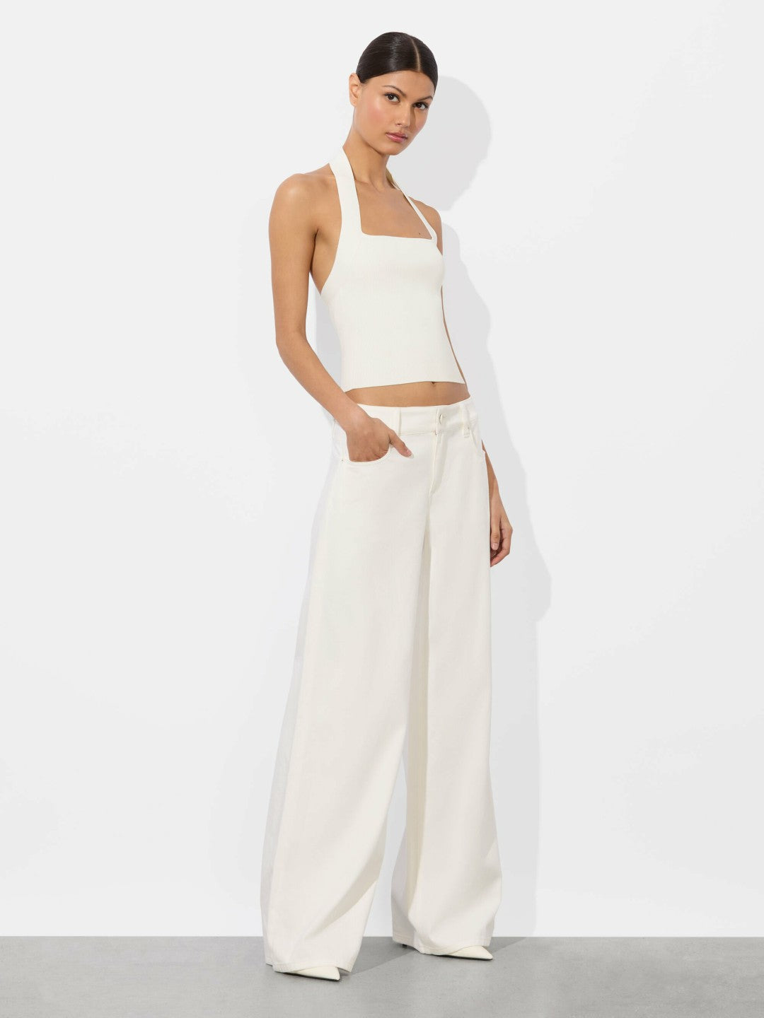 Amazing Jean In Off White - Alice + Olivia Women