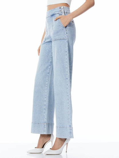 Donald Jean In Rockstar Blue - Alice + Olivia Women