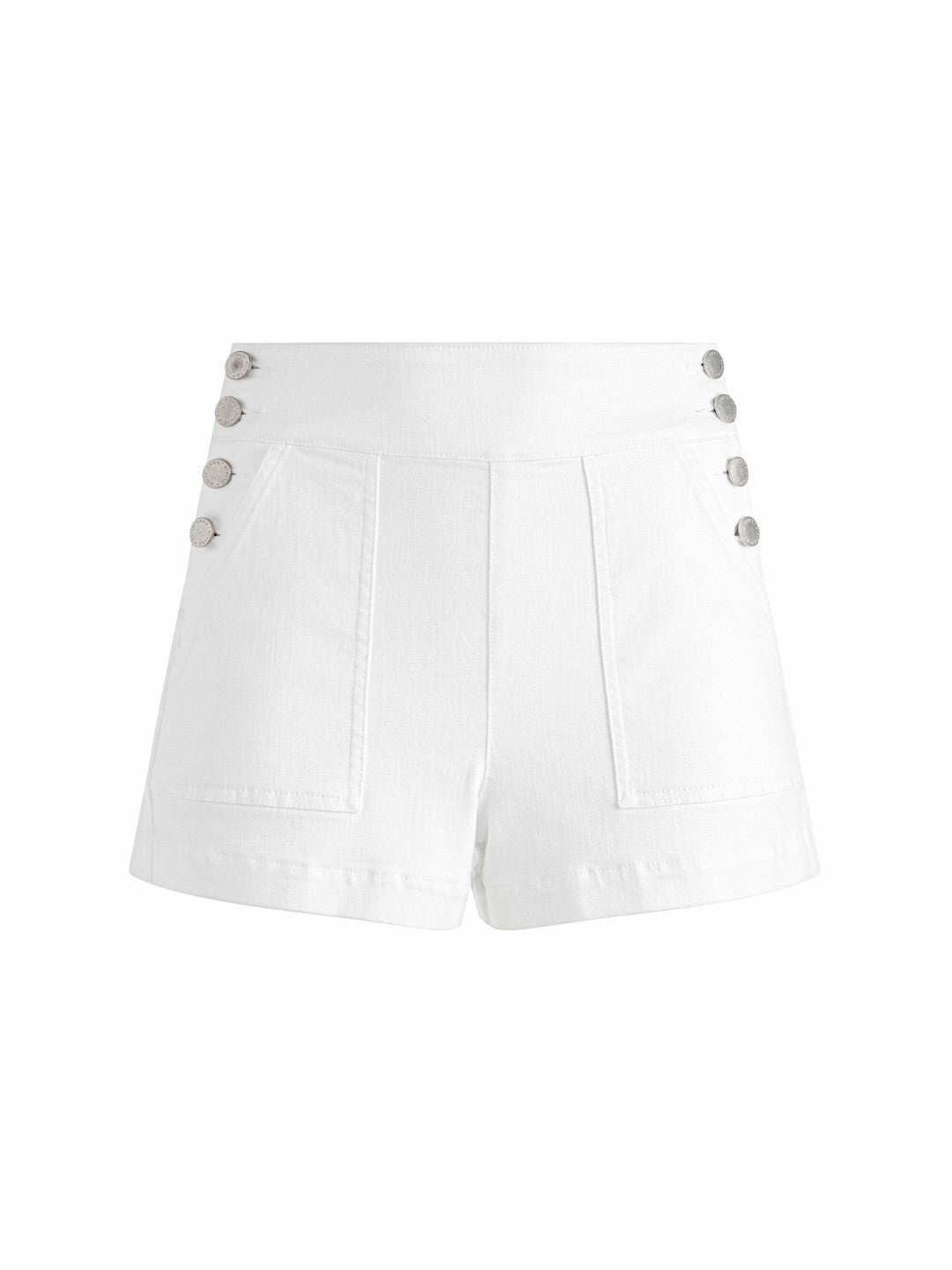 Donald Jean Short In White - Alice + Olivia Women