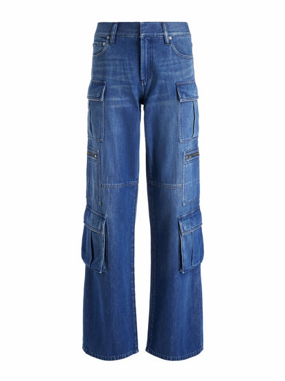 Cay Cargo Jean In Love Train - Alice + Olivia Women