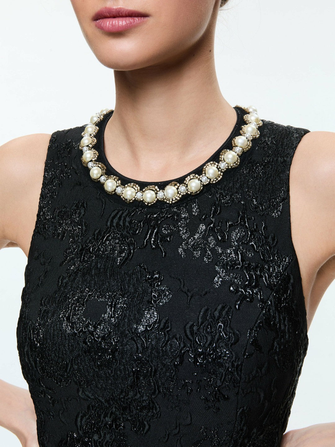 Alistair Mini Gown In Black - Alice + Olivia Women