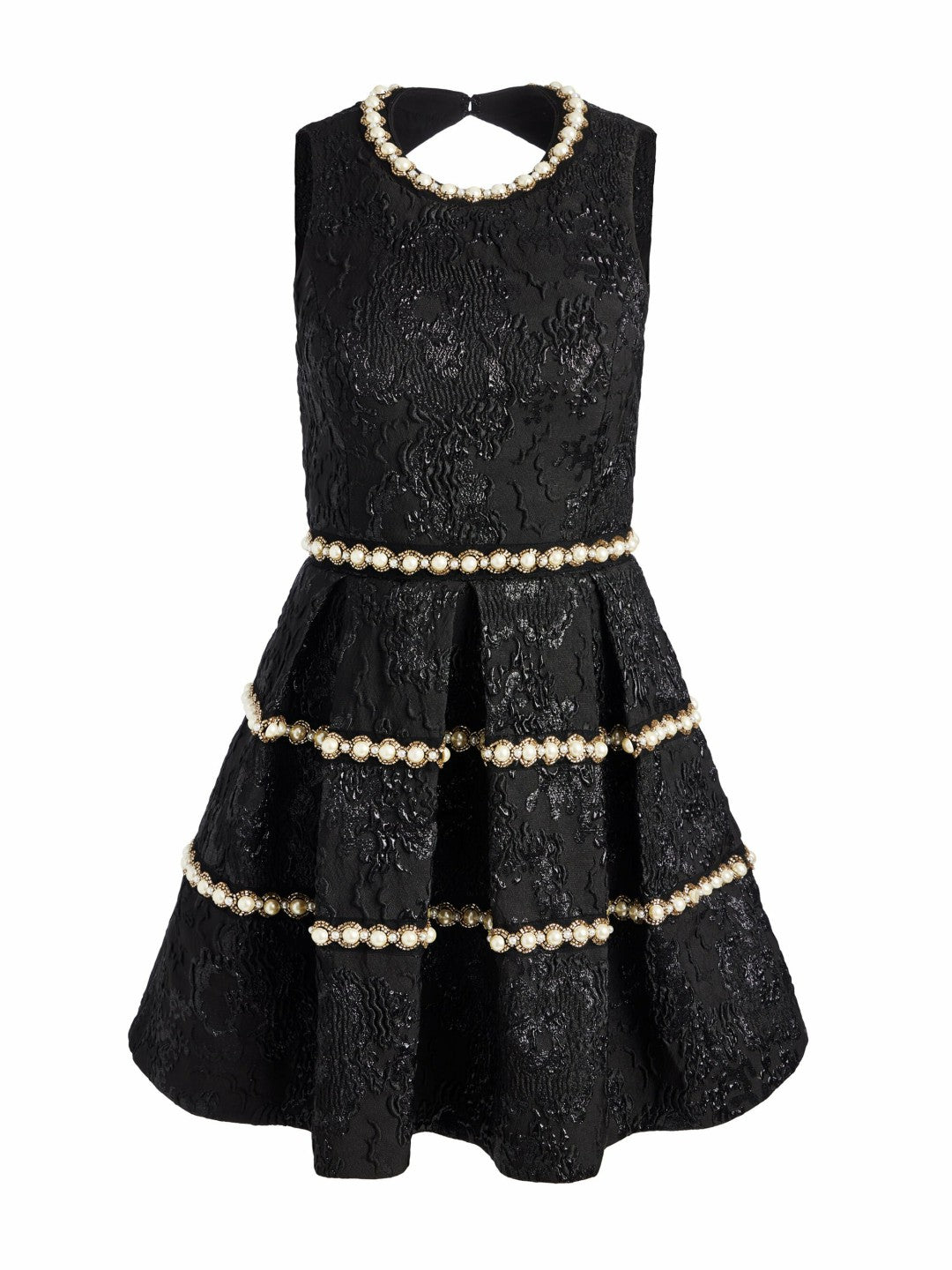 Alistair Mini Gown In Black - Alice + Olivia Women