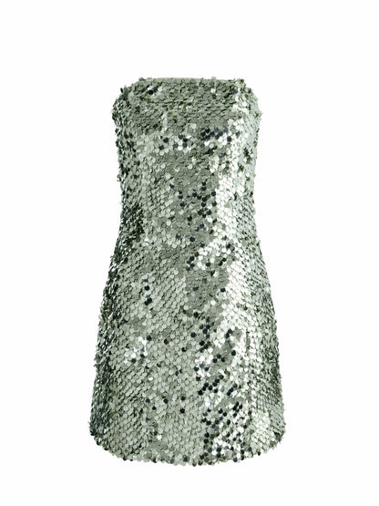 Velia Mini Dress In Sea Spray - Alice + Olivia Women