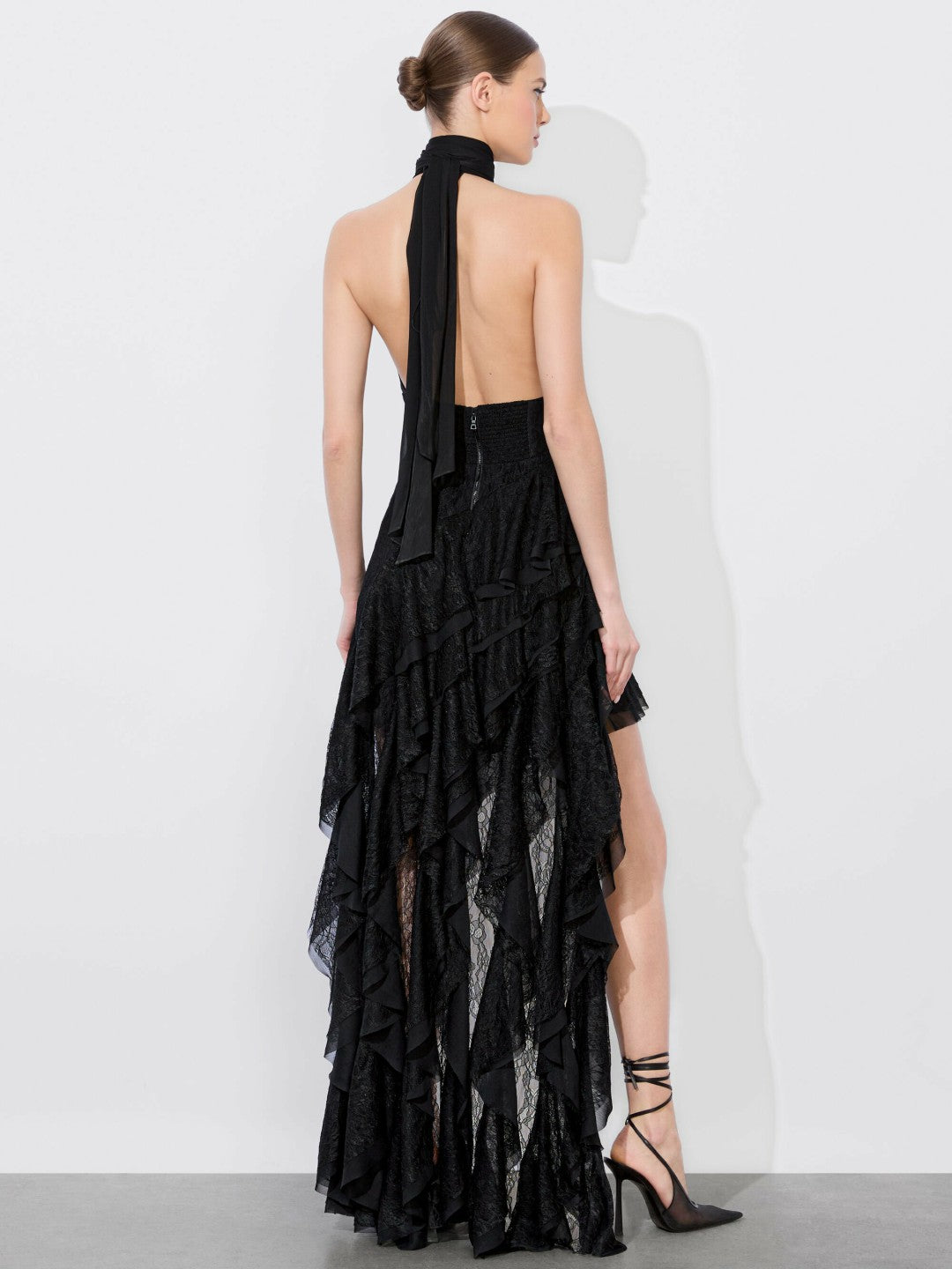 Hannah Maxi Dress In Black - Alice + Olivia Women