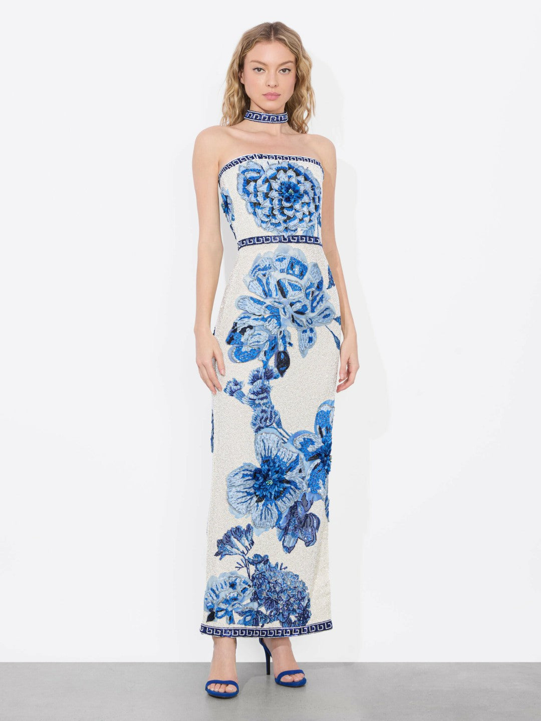 Georgie Embellished Gown In Affection - Alice + Olivia Women