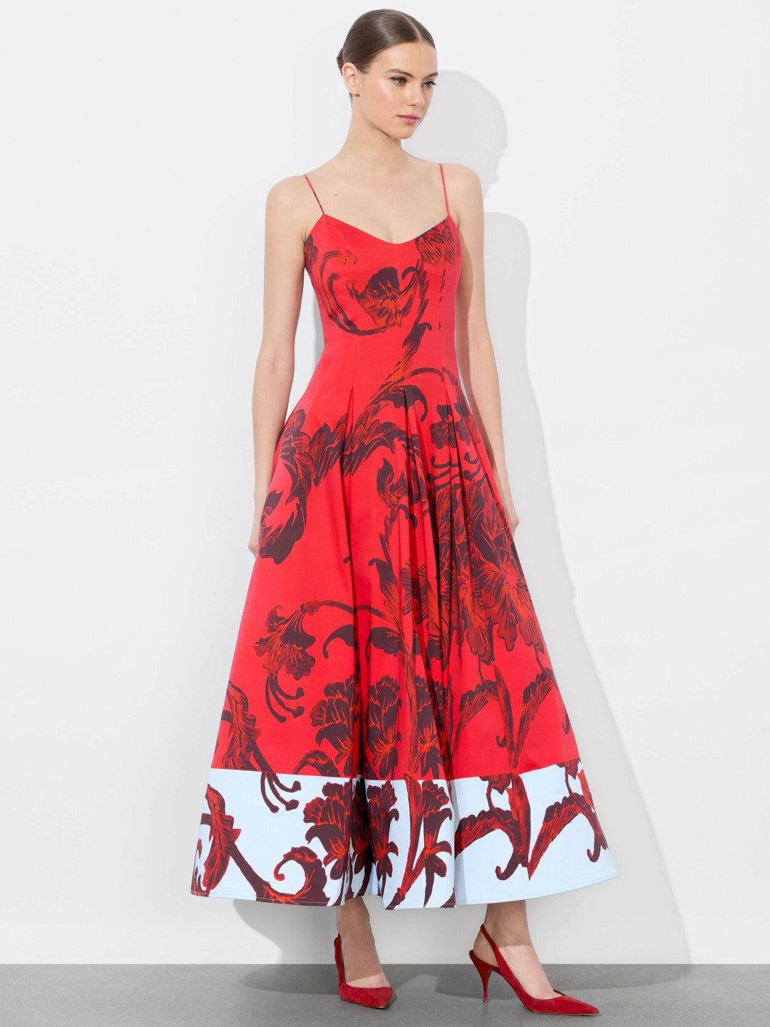 Isabelle Midi Dress In Philosophy - Alice + Olivia Women