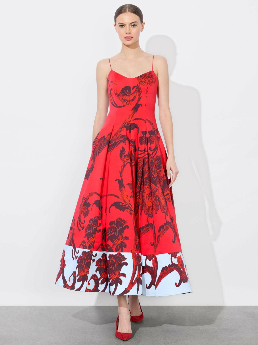 Isabelle Midi Dress In Philosophy - Alice + Olivia Women