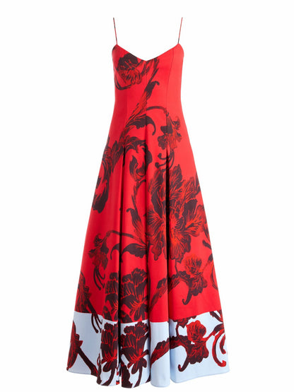 Isabelle Midi Dress In Philosophy - Alice + Olivia Women
