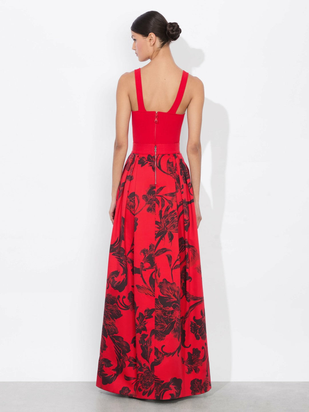 Margarite Ballgown Skirt In Philosophy Bright Ruby - Alice + Olivia Women