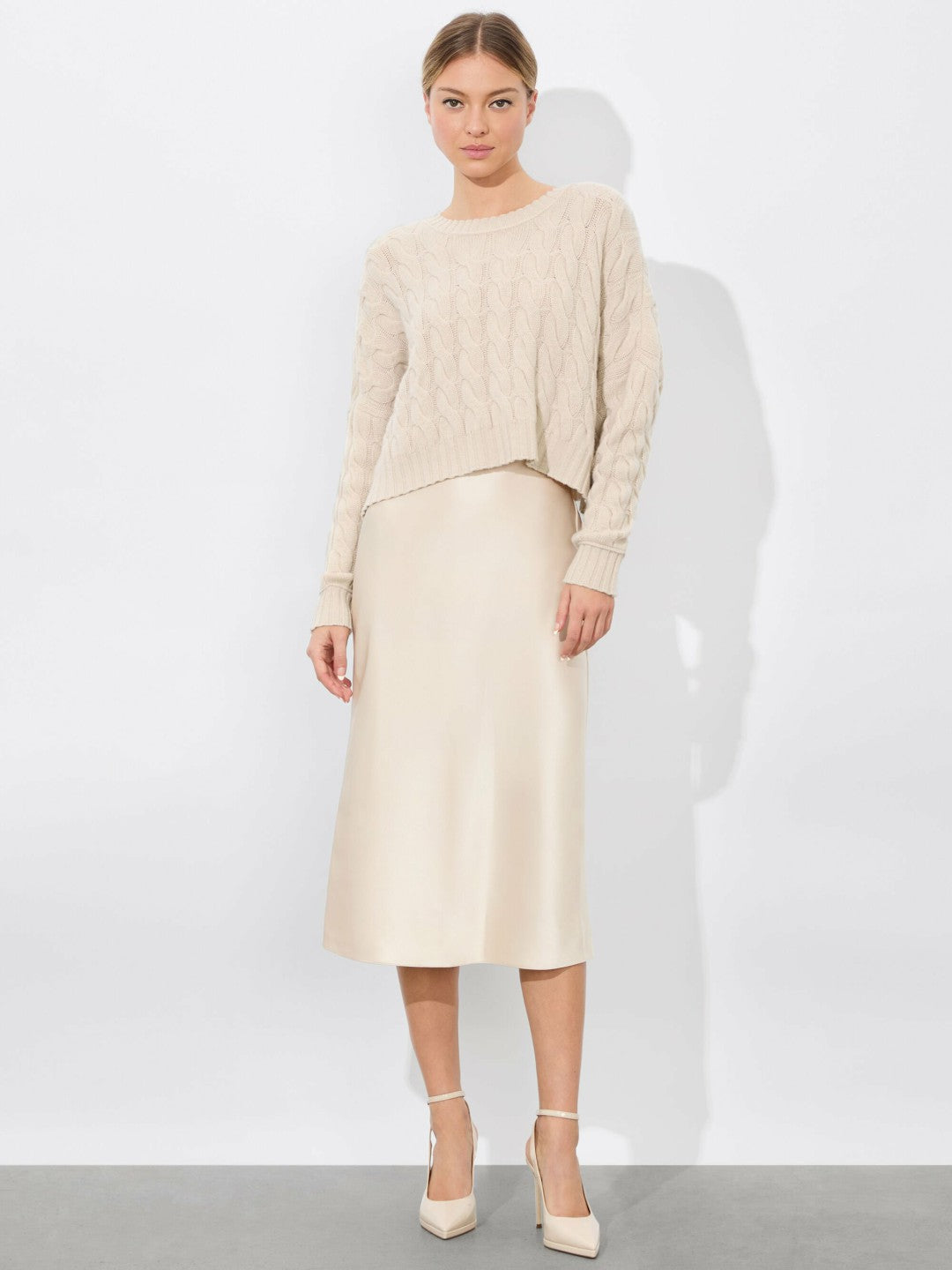 Maeve Slip Skirt In Chino - Alice + Olivia Women