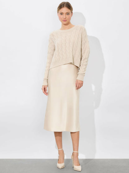 Maeve Slip Skirt In Chino - Alice + Olivia Women