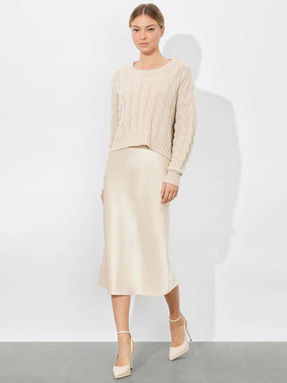 Maeve Slip Skirt In Chino - Alice + Olivia Women