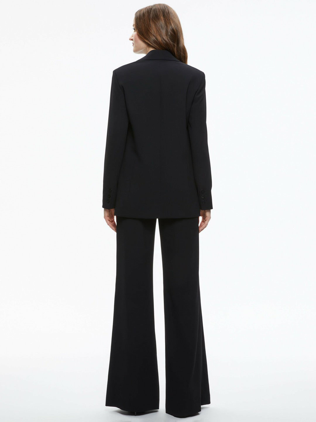 Denny Boyfriend Blazer In Black - Alice + Olivia Women