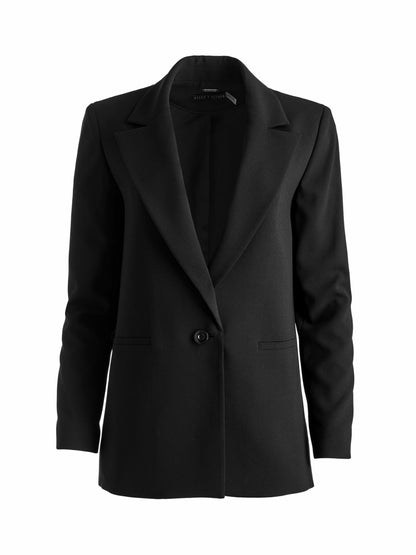 Denny Boyfriend Blazer In Black - Alice + Olivia Women