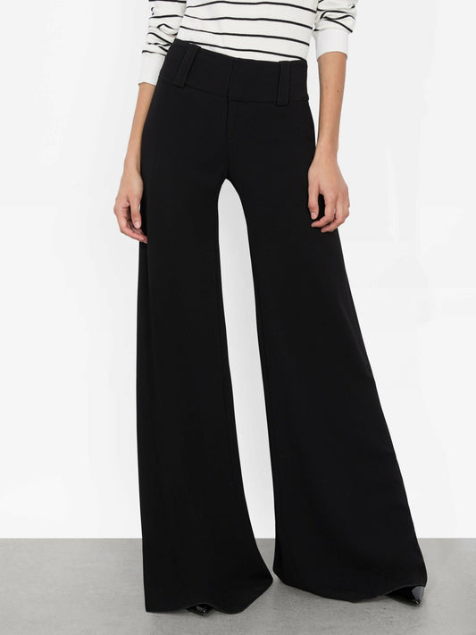 Olivia Pant In Black - Alice + Olivia Women