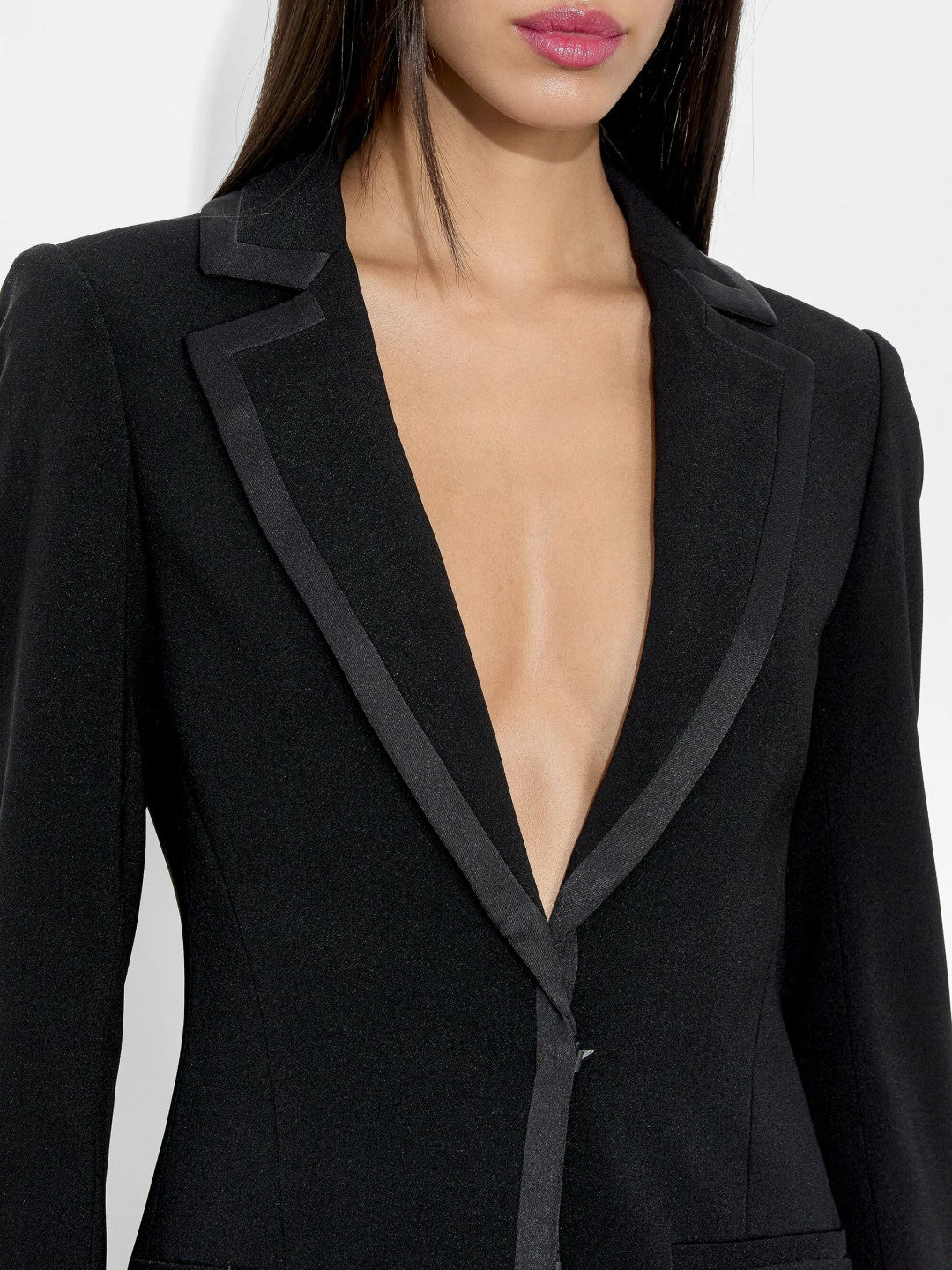 Mya Fitted Blazer In Black - Alice + Olivia Women