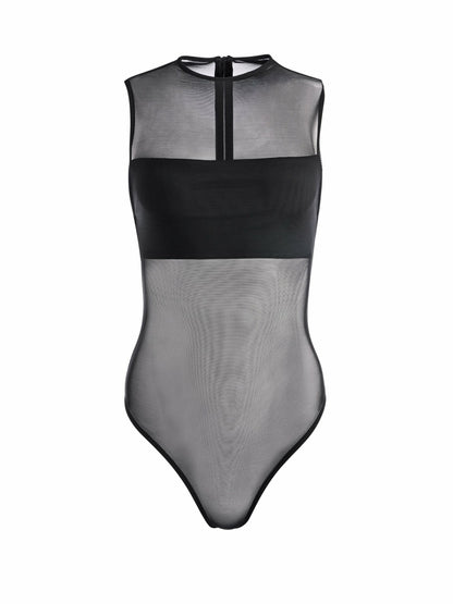 Nichol Bodysuit In Black - Alice + Olivia Women