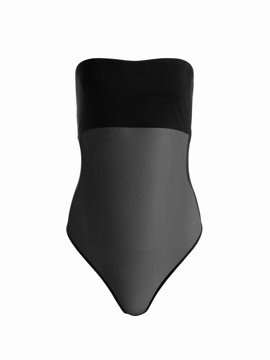 Bandeau Strapless Bodysuit In Black - Alice + Olivia Women