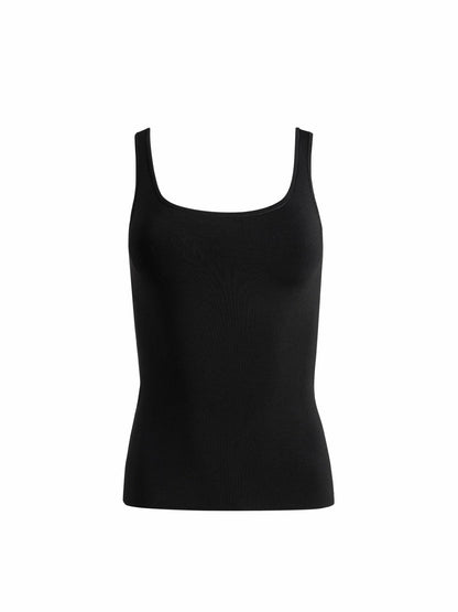 Daryn Sculpting Tank In Black - Alice + Olivia Women