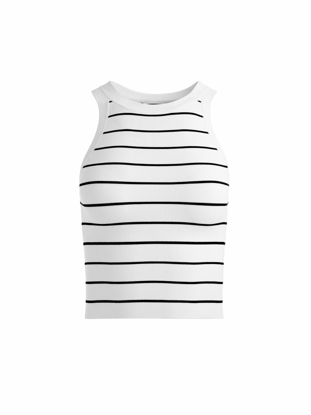 Rydel Tank In Soft White/black - Alice + Olivia Women
