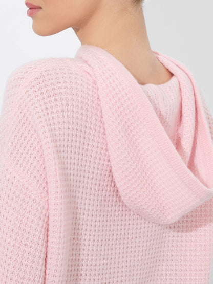 Emmanuelle Hoodie In Shell Pink - Alice + Olivia Women