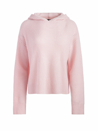 Emmanuelle Hoodie In Shell Pink - Alice + Olivia Women