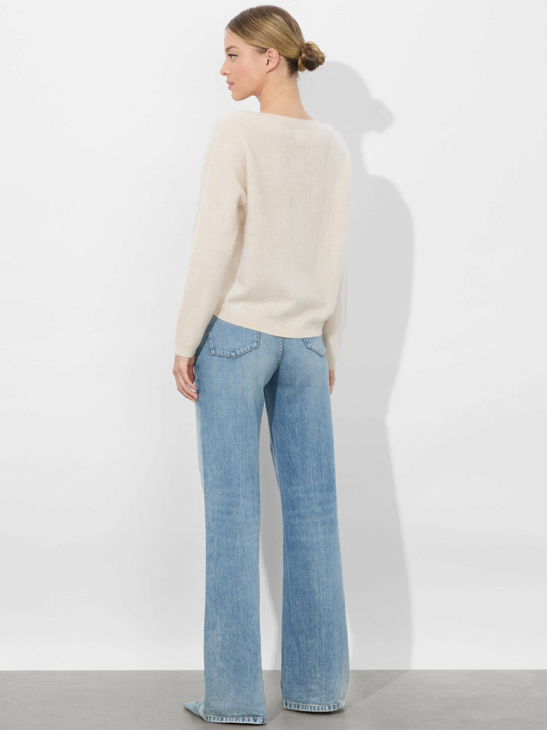 Williams Pullover In Oatmeal Heather - Alice + Olivia Women