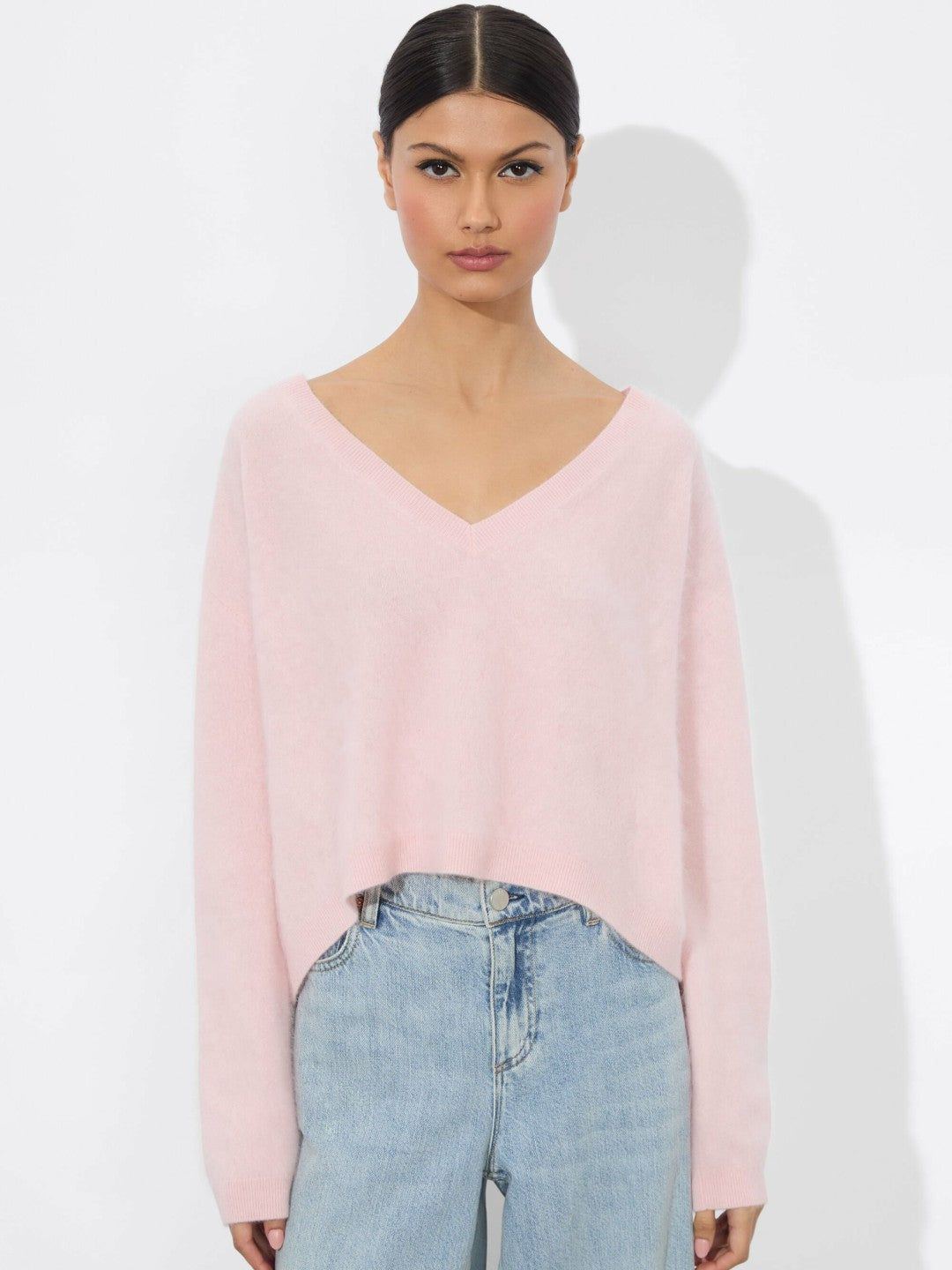 Williams Pullover In Shell Pink - Alice + Olivia Women