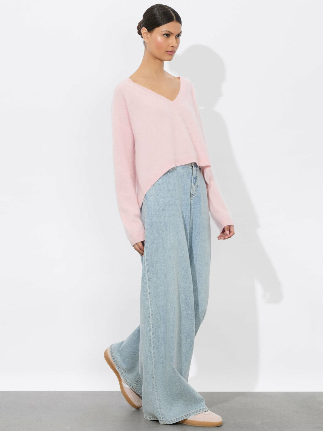 Williams Pullover In Shell Pink - Alice + Olivia Women