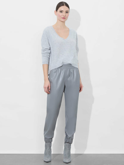 Williams Pullover In Storm Grey Heather - Alice + Olivia Women