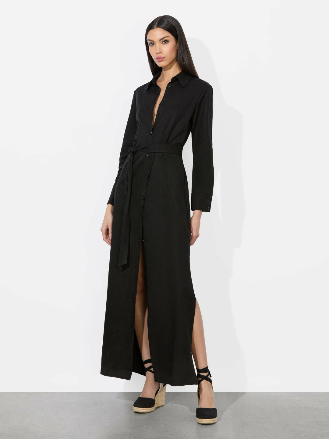 Chassidy Maxi Dress In Black - Alice + Olivia Women