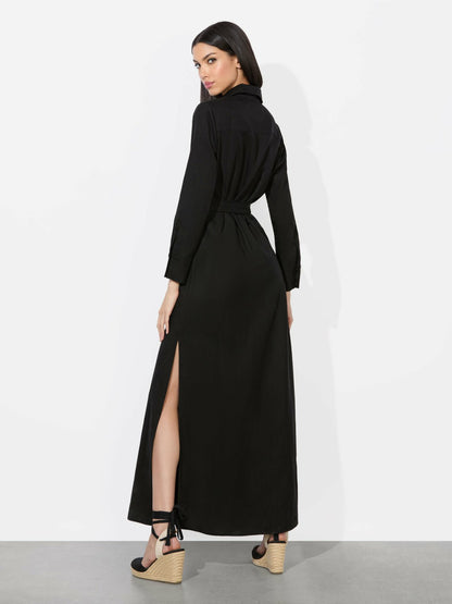 Chassidy Maxi Dress In Black - Alice + Olivia Women