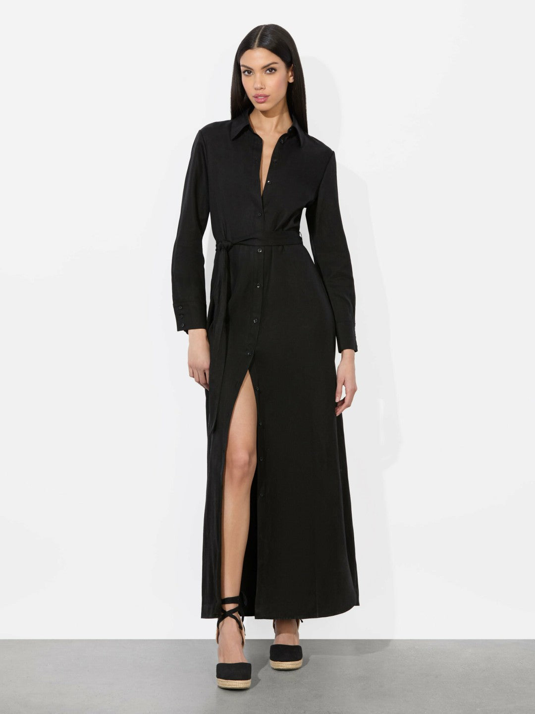 Chassidy Maxi Dress In Black - Alice + Olivia Women