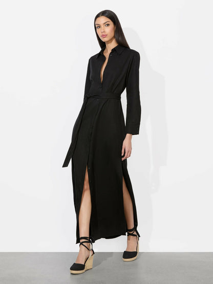 Chassidy Maxi Dress In Black - Alice + Olivia Women