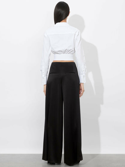 Edie Corset Top In Off White - Alice + Olivia Women