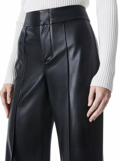Dylan Vegan Pant In Black - Alice + Olivia Women