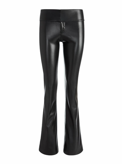 Olivia Vegan Pant In Black - Alice + Olivia Women