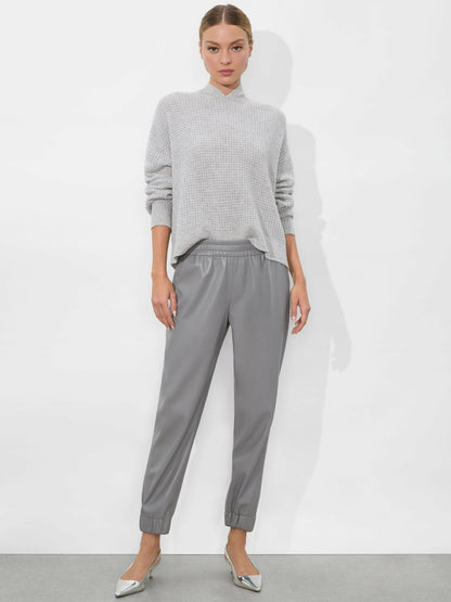 Pete Vegan Pant In Storm Grey - Alice + Olivia Women