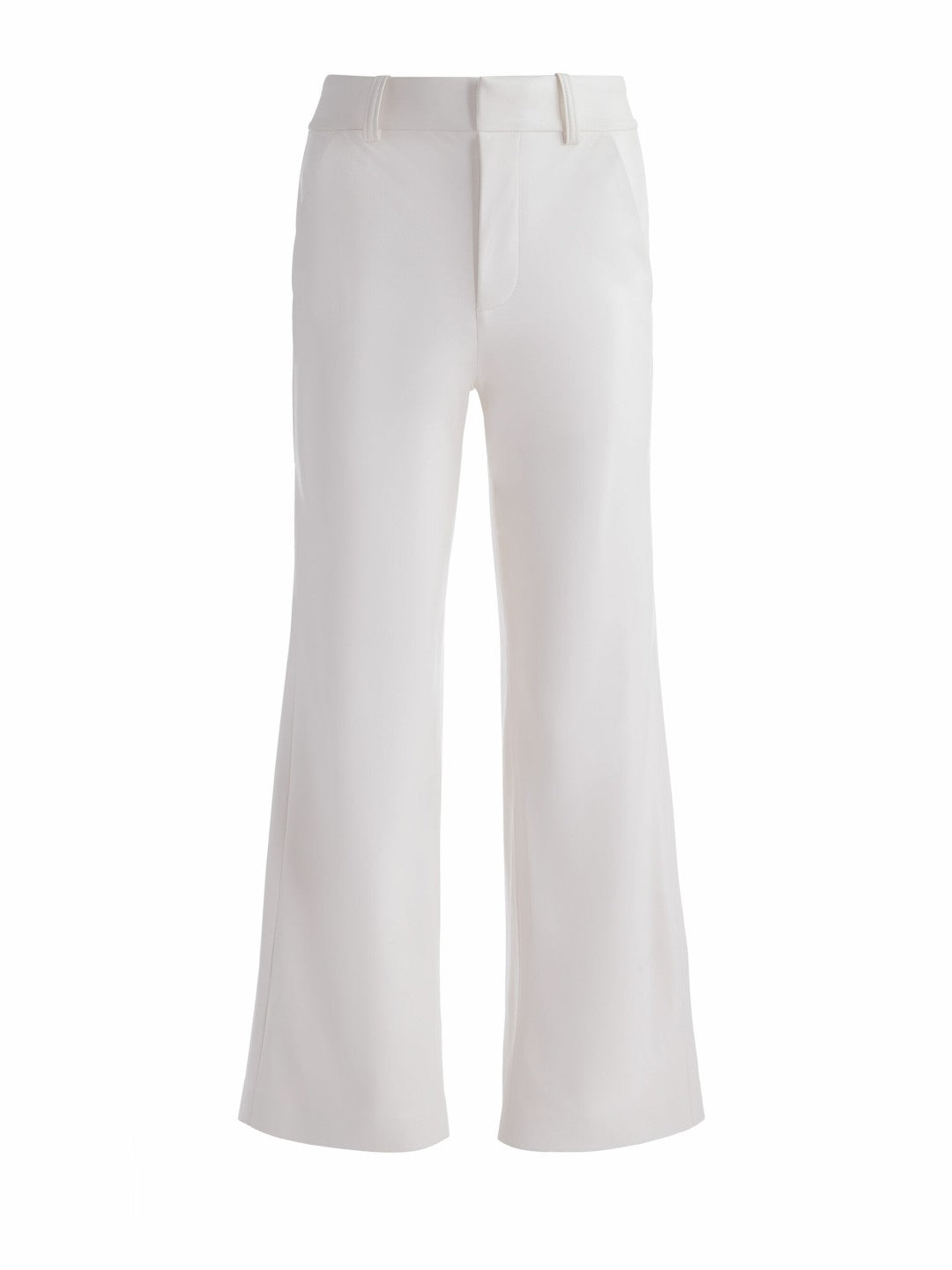 Alexander Vegan Trouser In Off White - Alice + Olivia Women