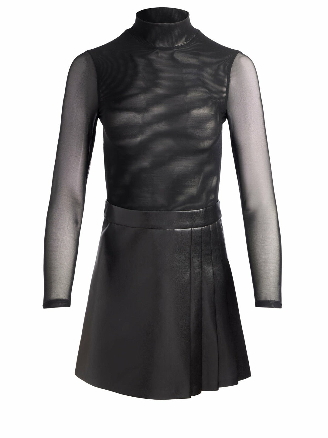 Chara Vegan Mini Dress In Black - Alice + Olivia Women